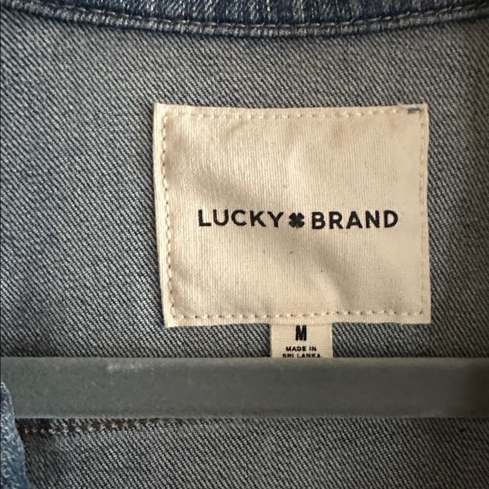Lucky Brand denim jacket, size medium - Picture 2 of 5